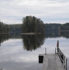 Järvi oli peilityyni.